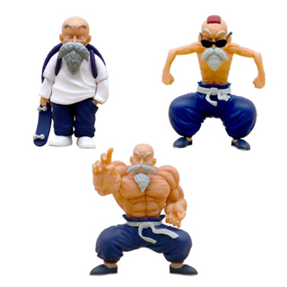 โมเดลฟิกเกอร์ PVC อนิเมะดราก้อนบอล Z Master Roshi Kame Sennin Son Goku ขนาด 10 ซม. ของเล่นสําหรับเด็ก