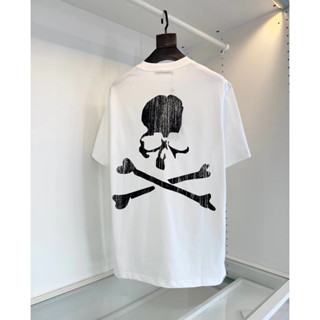 Mastermind JAPAN เสื้อยืดลําลอง แขนสั้น พิมพ์ลายตัวอักษร MMJ Skull Head แฟชั่นฤดูใบไม้ผลิ ฤดูร้อน สําหรับผู้ชาย