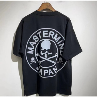 เสื้อยืดแขนสั้น พิมพ์ลายตัวอักษร Mastermind JAPAN MMJ ทรงหลวม