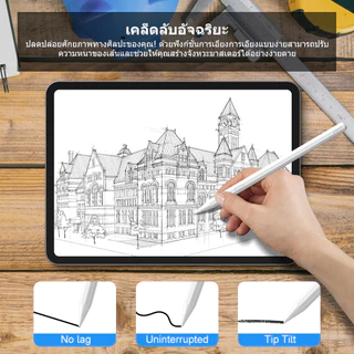GOOJODOQ GD13 Pro ปากกาสไตลัส iPad ชาร์จไร้สาย กันฝ่ามือ แท้ ใช้กับ iPad 10/9/8/Air 5/Pro 11(2018-2022)/12.9 นิ้ว