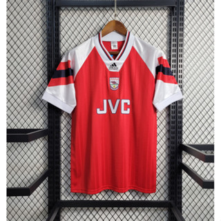 เสื้อกีฬาแขนสั้น ลายทีมชาติฟุตบอล Arsenal 92/93 ชุดเหย้า สไตล์เรโทร ไซซ์ S-XXL