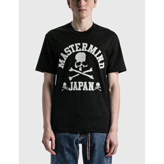 เสื้อยืดแขนสั้น พิมพ์ลายโลโก้ Mastermind japanMMJ Skull สําหรับผู้ชาย