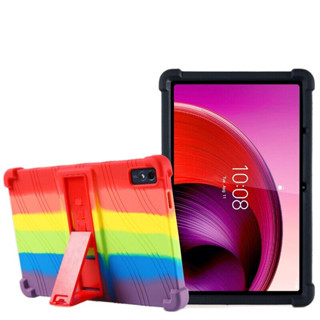 เคสซิลิโคน กันกระแทก พร้อมขาตั้ง สําหรับ Lenovo Tab M10 5G TB-360ZU 10.61 นิ้ว QiTian K10 Pro 5G