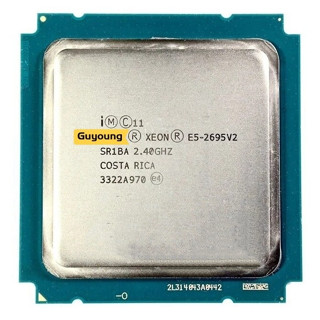 Yzx โปรเซสเซอร์ cpu Xeon E5 2695 V2 E5 2695V2 E5-2695V2 E5-2695 V2 2.40GHz 30MB 12-Core 115W LGA 2011