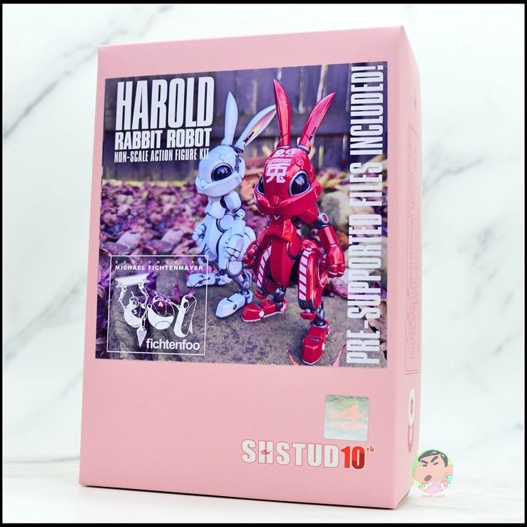 SH STUDIO Harold Rabbit Robot Resin Full Garage Kit