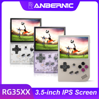 Anbernic RG35XX เครื่องเล่นเกมคอนโซล Linux หน้าจอ IPS 3.5 นิ้ว ขนาดเล็ก สไตล์เรโทร ของขวัญคริสต์มาส สําหรับเด็ก