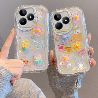 เคสโทรศัพท์มือถือ tpu ลายตุ๊กตาน่ารัก สําหรับ Realme C53 NARZO N53