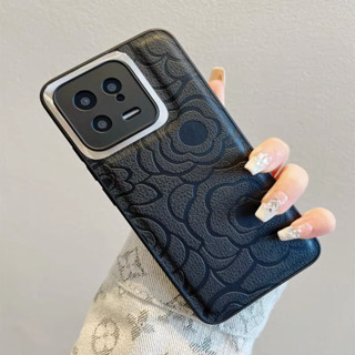 เคสโทรศัพท์มือถือหนัง ลายดอกคามิเลีย สําหรับ Xiaomi 13 Pro Xiaomi 12 Pro Xiaomi 12S Pro