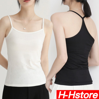 【H-Hstore】เสื้อกั๊กสีทึบอเนกประสงค์ สำหรับผู้หญิง