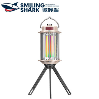 Smilingshark LY8226  ไฟตั้งแคมป์ โคมไฟ LED สีเหลือง ขาว ชาร์จ Type-C กันน้ํา สําหรับตั้งแคมป์กลางแจ้ง ท่องเที่ยว สวน