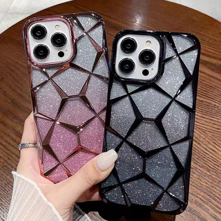 เคสโทรศัพท์มือถือนิ่ม ลายก้อนน้ํา สีดํา สําหรับ iPhone 11 11Promax 12 12Pro 13 13Pro 13promax 14 14Pro 14promax 15 15Pro 15Promax