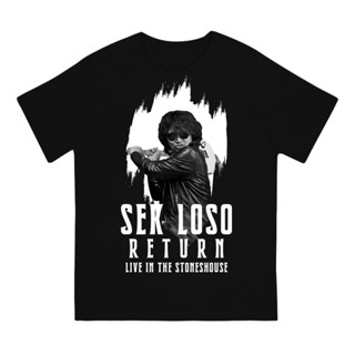 ใหม่ เสื้อ Sek loso Bootleg T-shirt Cotton 100%