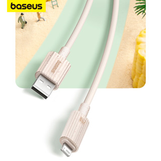 Baseus สายชาร์จ USB 2.4A เป็น Lightning สําหรับ iPhone 15 14 13 12 11Pro Max