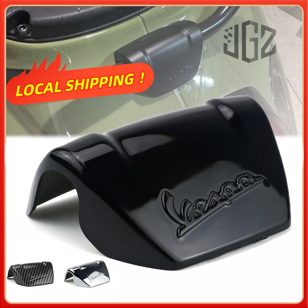 รถจักรยานยนต์พลาสติก ABS กรอบด้านหลังฝาครอบกระเป๋าเดินทาง Rack ฝาครอบสําหรับ Vespa Sprint Primavera 125 150 2013 - 2023