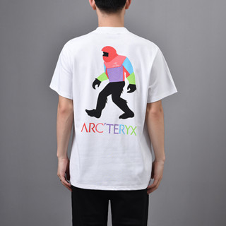 Arctexy เสื้อยืดลําลอง แขนสั้น พิมพ์ลายมอนสเตอร์ ทรงหลวม แฟชั่นสําหรับผู้ชาย