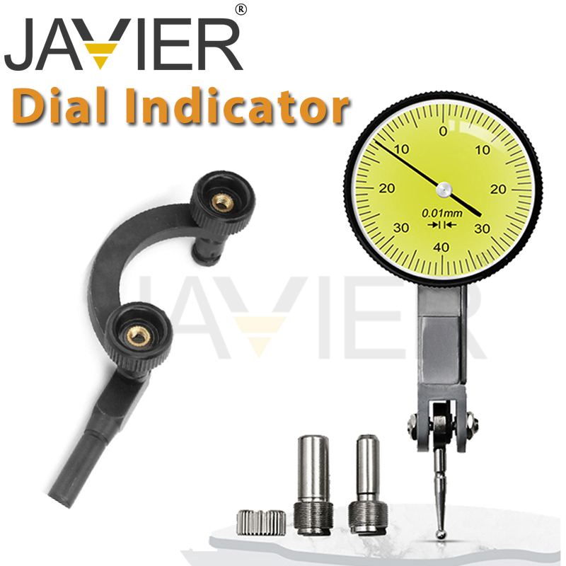 Lever Dial Indicator พร้อมวัด Probes เครื่องมือวัด Dial Bore Gauge ทดสอบตัวบ่งชี้เครื่องมือไมโครมิเตอร์ Precision 0.01 มม.