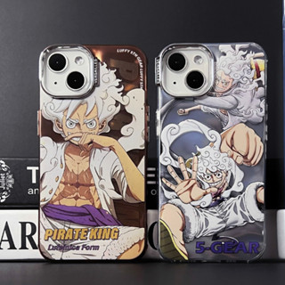 【four corners Anti-fall/Hard case/luffy】เคส compatible for iPhone 11 12 13 14 pro max case