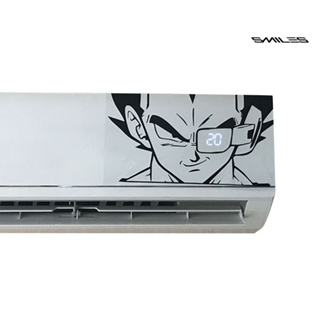 Qt สติกเกอร์ ลายการ์ตูน Dragon Ball สําหรับติดตกแต่งภายในเครื่องปรับอากาศ