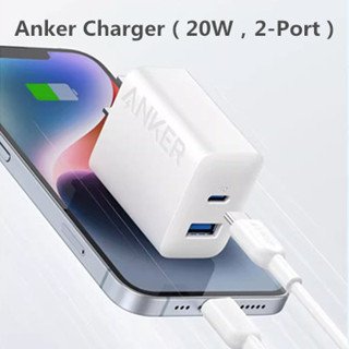 Anker A2348 20W ที่ชาร์จเร็ว แบบพอร์ตคู่