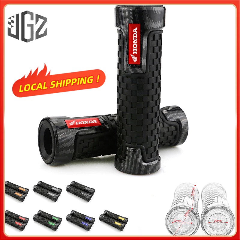 ปลอกยาง แฮนด์มอเตอร์ไซต์ แบบสากล สำหรับ HONDA Forza350 MSX125 PCX1160 CLICK150 RS150 CB650F CB150R CBR1000RR NC750X ADVจ