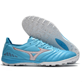 Mizuno wave Cup Classic TF รองเท้าฟุตบอลหนัง กันน้ํา ระบายอากาศ เบาพิเศษ สําหรับผู้ชาย ไซซ์ 39-45