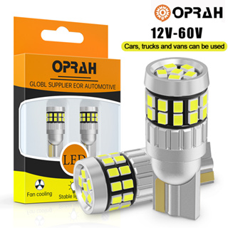 [2 ชิ้น] หลอดไฟเลี้ยว LED T10 2016 30SMD 12V-60V อุปกรณ์เสริม สําหรับติดป้ายทะเบียนรถยนต์ รถบรรทุก