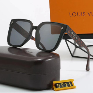 ใหม่ แว่นตากันแดด LV อเนกประสงค์ หรูหรา เรียบง่าย อินเทรนด์ สําหรับผู้ชาย และผู้หญิง UV400