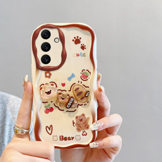 เคสโทรศัพท์มือถือนิ่ม ลายการ์ตูนกระต่าย หมี 3D สําหรับ Samsung A24 4G A32 4G A54 A34 A53 A33 A73 5G A52 4G A52 5G A52s 5G