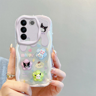 เคสโทรศัพท์มือถือ ลายการ์ตูนหมี กระต่าย คุโรมิ 3D สําหรับ Vivo V27e V27 V25 5G V25e V25 Pro V23e 4G V23e 5G V23 5G V20 Pro Y35 2022 4G