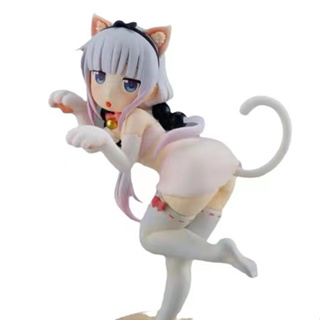 โมเดลตุ๊กตาฟิกเกอร์ อนิเมะ Kobayashis Dragon Maid Conna Cat Dragon 1/7 สองมิติ สําหรับตกแต่งบ้าน