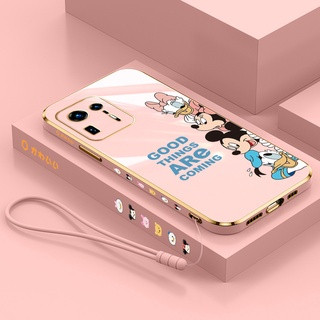 เคสโทรศัพท์มือถือ ลายการ์ตูนดิสนีย์ ครอบครัว พร้อมสายคล้อง สําหรับ Xiaomi A1 4G 2022 Xiaomi A1 5X Xiaomi 6X A2 Xiaomi POCO F3 Xiaomi POCO F3 GT