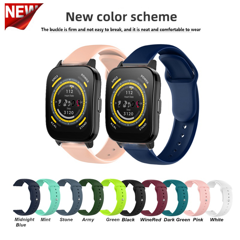 สายนาฬิกาข้อมือซิลิโคน แบบปลดเร็ว ขนาด 22 มม. สําหรับ Huami Amazfit Bip 5 / GTR2 GTR3 GTR4