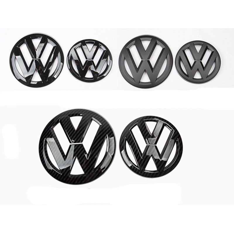 เหมาะสําหรับ Volkswagen Jetta / Passat /Tiguan/ Touran /CC 装车标/汽车贴โลโก้/โลโก้+ 后โลโก้ 装饰贴