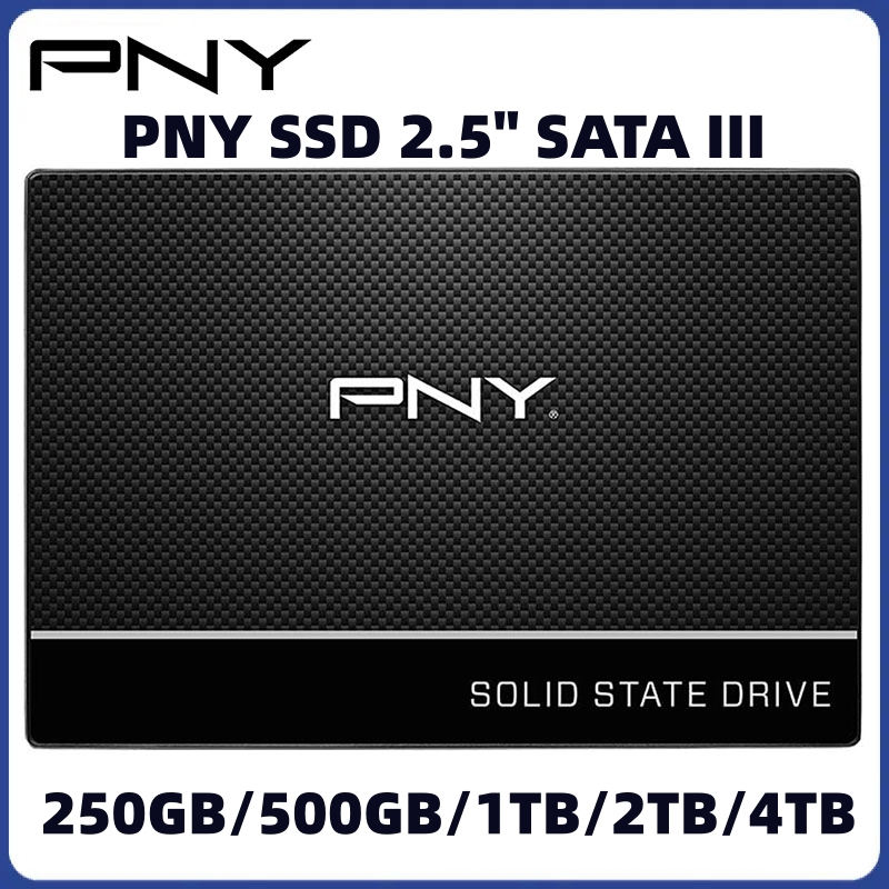 PNY CS900 2.5 SATA III SSD (120GB/ 240GB/250GB/480GB/ 500GB/960GB/1TB)