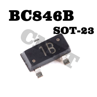 100 ชิ้น BC846B 1B SOT-23 NPN ทรานซิสเตอร์ 65V/0.1A ทรานซิสเตอร์