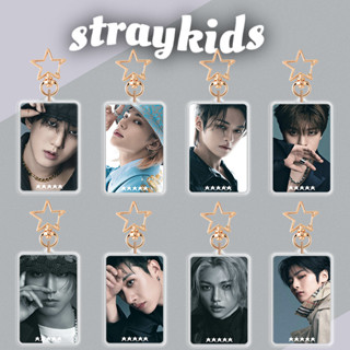 Straykids ใหม่ พวงกุญแจอะคริลิค จี้รูปดาว 5 ดวง สําหรับห้อยกระเป๋า