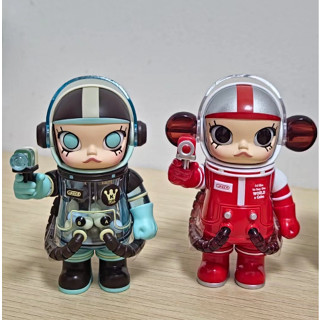 【 ของแท้ 】popmart MEGA SPACE Molly กล่องสุ่ม ครบรอบ 100%  1 Generation ของเล่นแฟชั่น ของขวัญคริสต์มาส