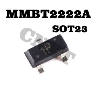 100 ชิ้น MMBT2222A 2N2222 1P SOT-23 NPN ทรานซิสเตอร์ 40V 0.6A Smd ขาตั้งกล้อง