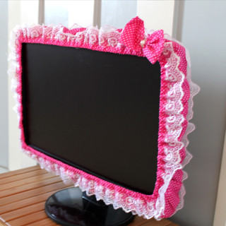 ผ้าลูกไม้สําหรับคลุมหน้าจอ Lcd Tv Cover