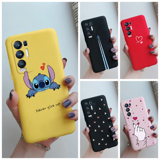 เคสโทรศัพท์ ซิลิโคนนิ่ม ผิวด้าน กันกระแทก สีแคนดี้ สําหรับ OPPO Reno5 Pro Plus 5G OPPO Find X3 Neo