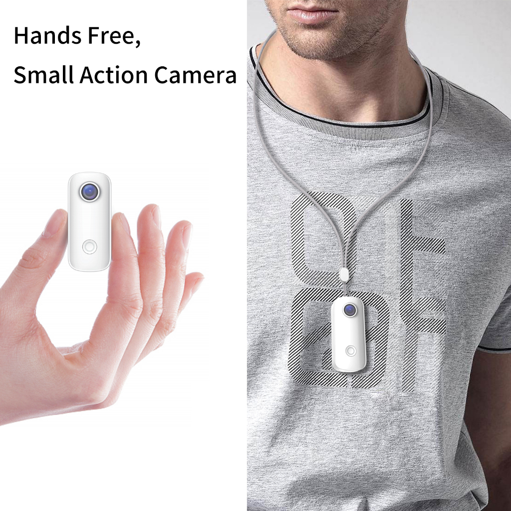 Sjcam C100+ กล้องแอคชั่น ขนาดเล็ก 4K/30FPS กล้องวิดีโอดิจิทัล 30M กันน้ํา เชื่อมต่อ WiFi  กล้องติดหมวกกันน็อค【รับประกันหนึ่งปี 】