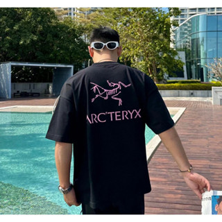 Arctexy เสื้อยืดแขนสั้น ทรงหลวม สไตล์สปอร์ต แฟชั่นสําหรับผู้ชาย และผู้หญิง