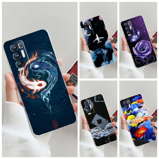 เคสโทรศัพท์มือถือแบบนิ่ม TPU ใส กันกระแทก ลายเจลลี่ แฟชั่น สําหรับ OPPO Reno5 Pro Plus 5G Find X3 Neo