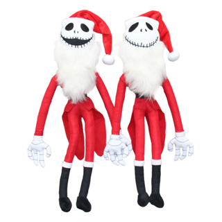 ตุ๊กตานุ่ม รูปการ์ตูนอนิเมะ The Nightmare Before Christmas Jack Skellington Santa Claus ขนาด 50 ซม. ของขวัญคริสต์มาส สําหรับเด็ก