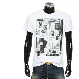 Alexander MCQUEEN เสื้อยืด แขนสั้น ผ้าฝ้าย ลายกะโหลก สําหรับผู้ชาย