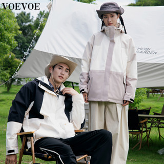 Voevoe เสื้อแจ็กเก็ต กันน้ํา กันลม สําหรับคู่รัก