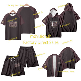 ใหม่ เสื้อยืดแขนสั้นลําลอง พิมพ์ลายอนิเมะ Genshin Impact Hutao 3D ทรงหลวม สไตล์ญี่ปุ่น แฟชั่นสําหรับผู้ชาย และผู้หญิง