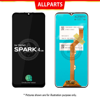 Allparts หน้าจอสัมผัส Lcd แบบเปลี่ยน สําหรับ Tecno Spark 4 Lite