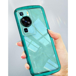 Huawei Mate 50 40 P60 P50 Nova 11 10 Pro เคสนิ่ม หรูหรา รูปไข่ ซิลิโคนใส กันกระแทก กันชน เคสด้านหลัง