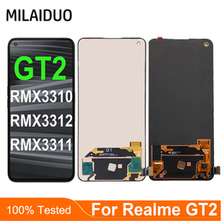 อะไหล่หน้าจอสัมผัสดิจิทัล LCD AMOLED TFT 6.62 นิ้ว แบบเปลี่ยน สําหรับ OPPO Realme GT2 RMX3310 RMX3312 RMX3311